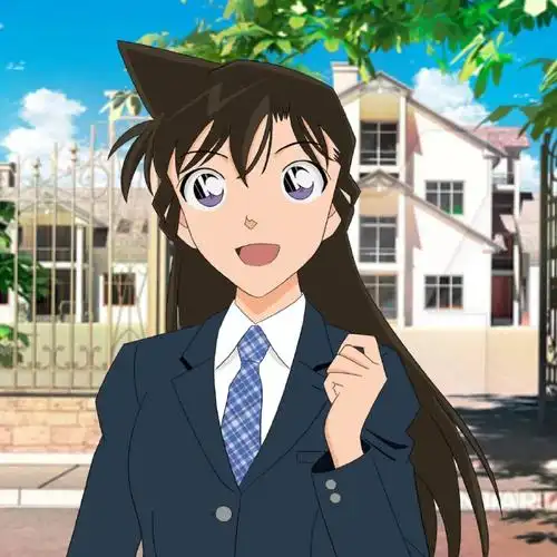 头像#情侣头像之工藤新一&毛利兰头像