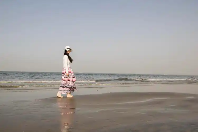 【图片4】人像——一组海边小清新--蜂鸟论坛照片套图