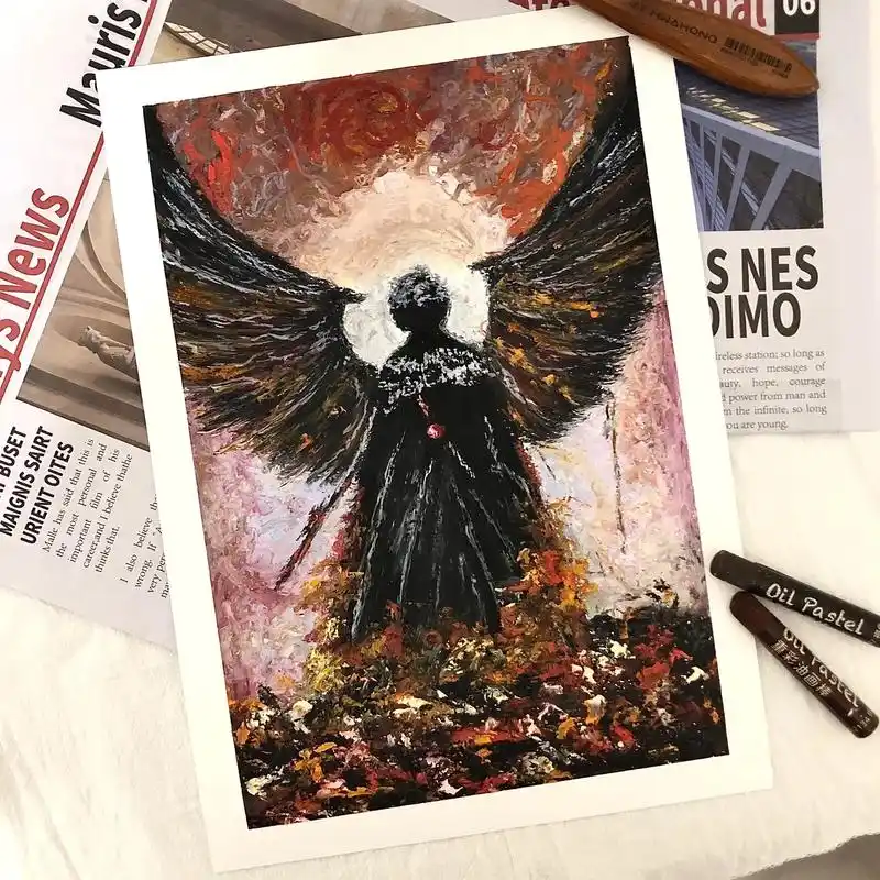 油画棒堕落天使