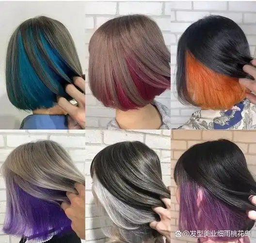 同样一种颜色,染在不同人的头发上,表现出来的视觉效果是不一样的,有