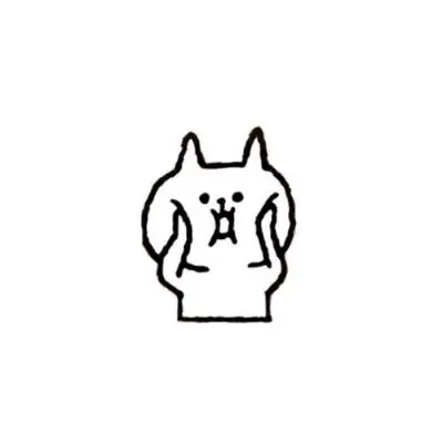 白底简笔画头像