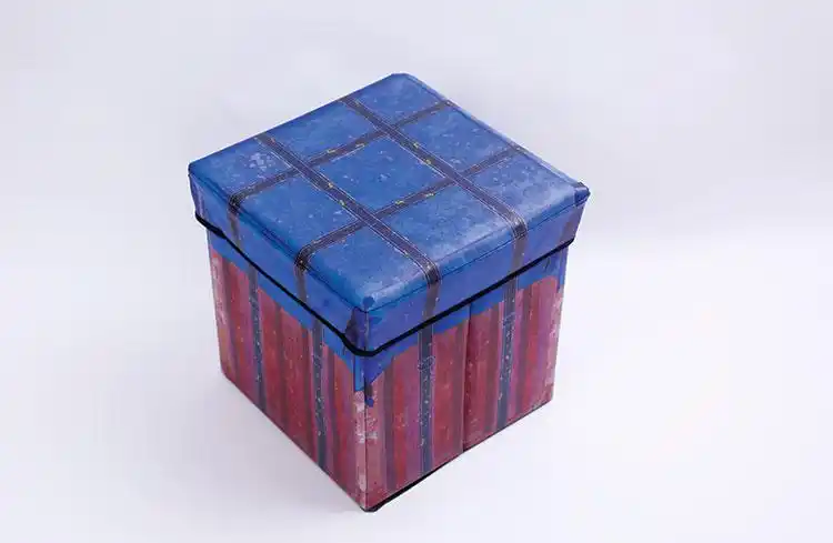 绝地求生空投箱吃鸡收纳箱补给包动漫游戏大逃杀周边盒子坐凳椅子