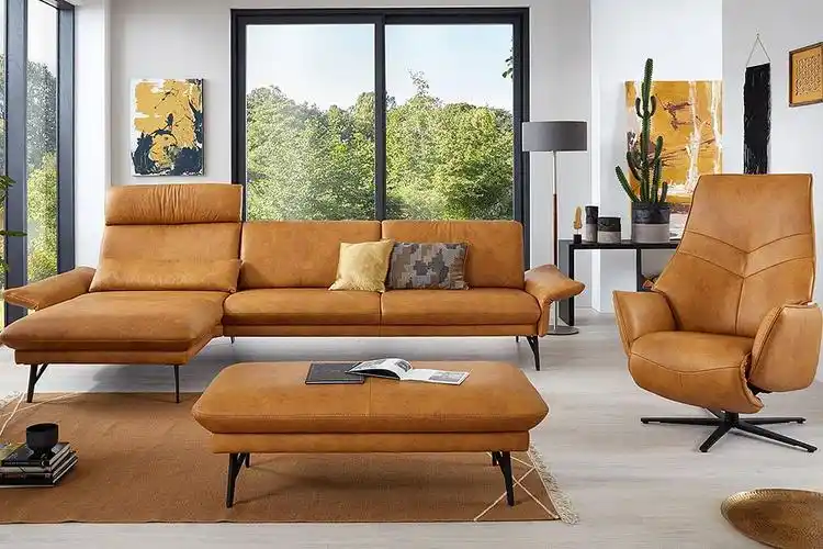 himolla德国现代简约精致沙发