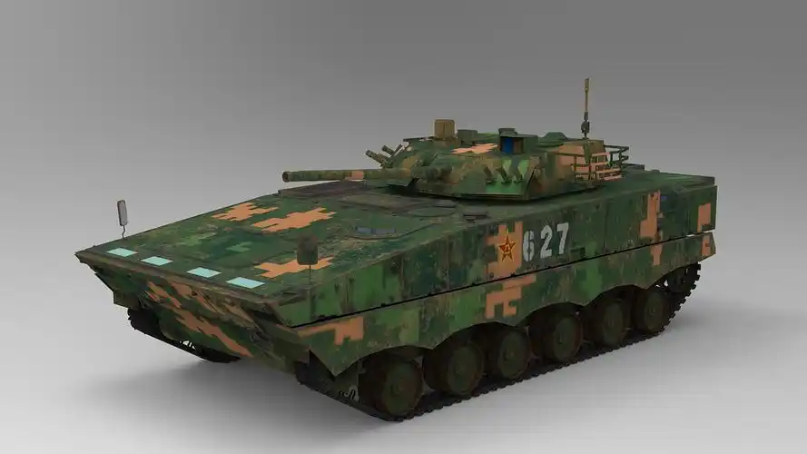 04a步兵战车长春|三维设计师pla整合2|0|93原创作品/三维/机械/交通3