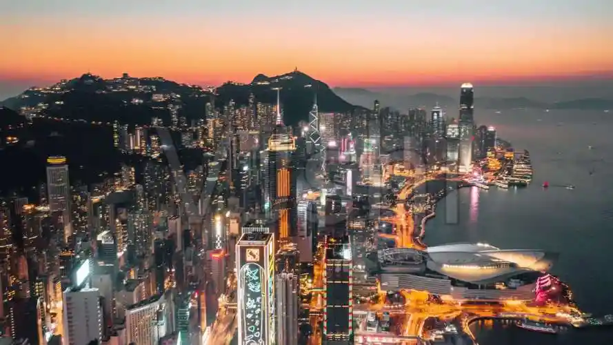 香港维多利亚夜景4k_3840x2160_高清视频素材下载(编号:6178864)_实拍