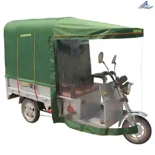 防水电动三轮车车棚帆布篷布全加厚防雨挡雨棚冬季挡风新款遮阳h