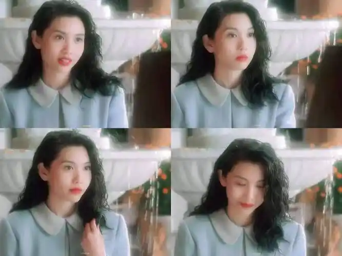 邱淑贞30年前的秋季穿搭真有风情风衣平底鞋照穿高级有气质