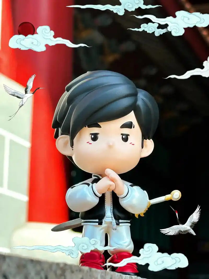 周同学御剑而来,带来龙年专属祝福!#周杰伦 #周同学 #飞 - 抖音