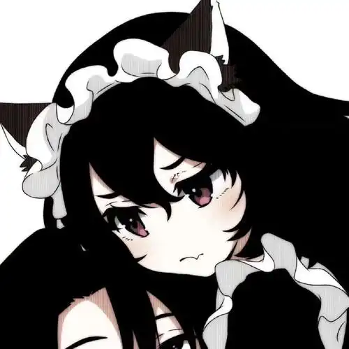 黑色系动漫情头