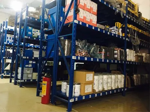 配件充足的仓库