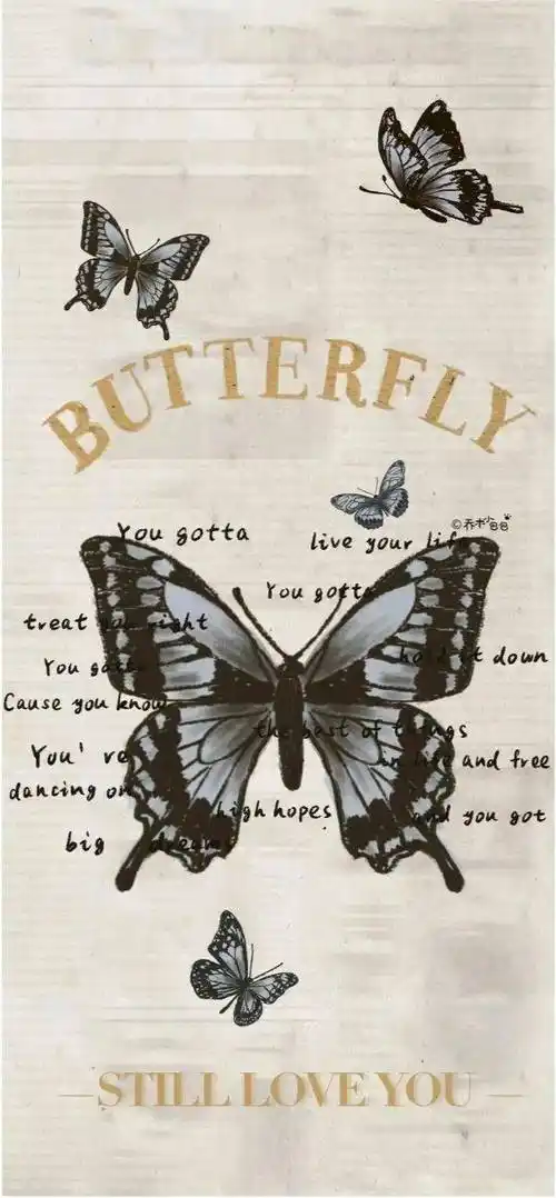 专题壁纸 | 高清蝴蝶梦幻壁纸