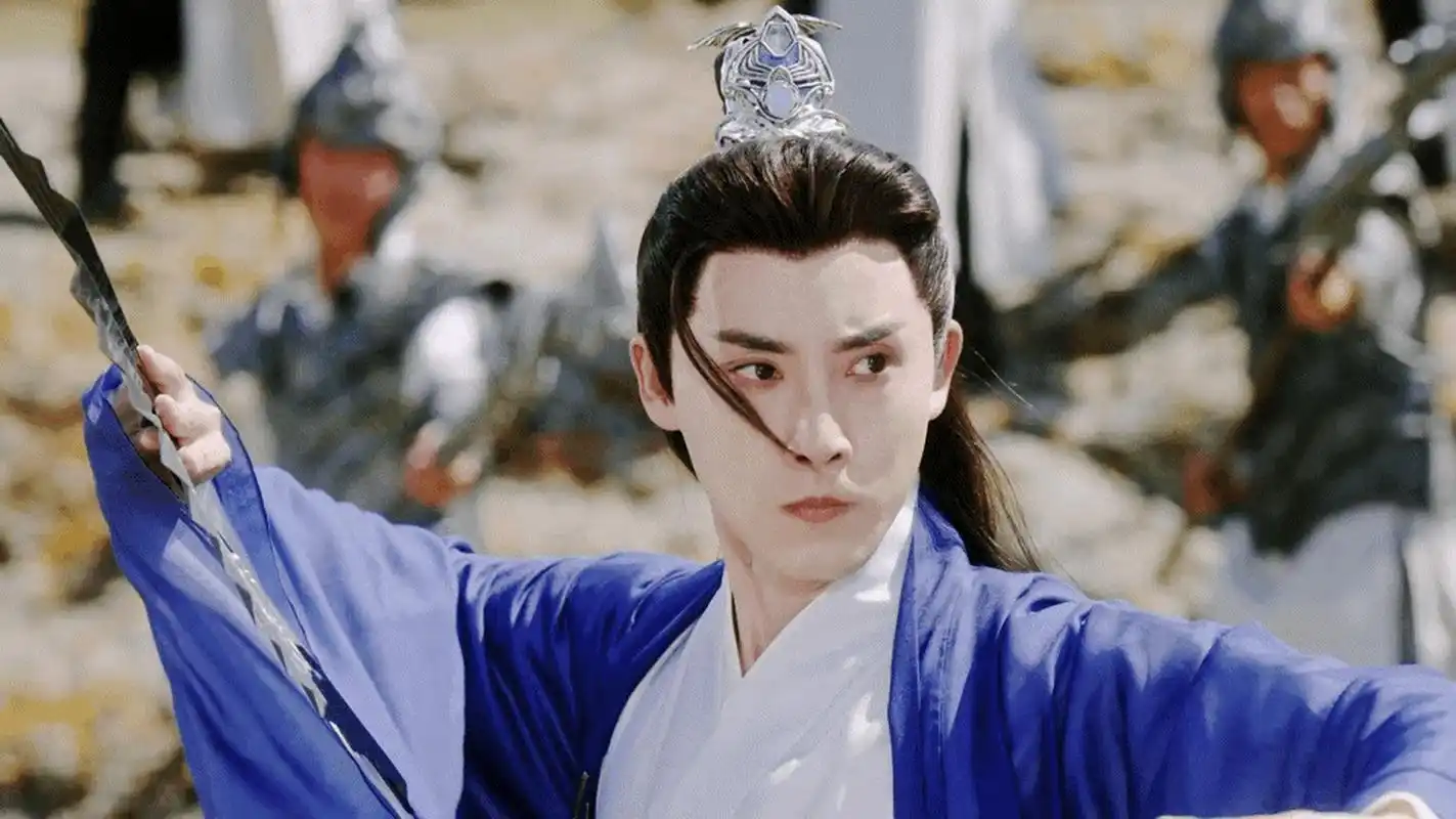 [张睿也太搞笑了,有观众觉得他在《沉香如屑》中脸特长,他直播的时候