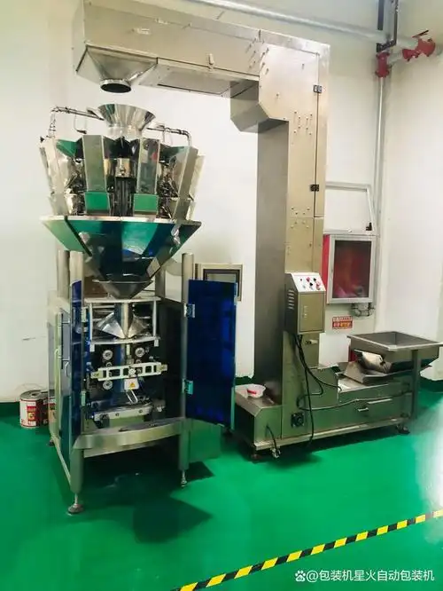 锅巴食品包装机-全自动锅巴包装生产线