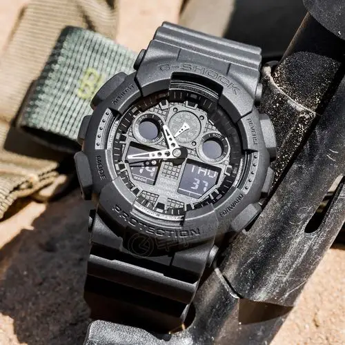 拆弹专家同款卡西欧gshock系列防水橡胶运动男表ga1001a1