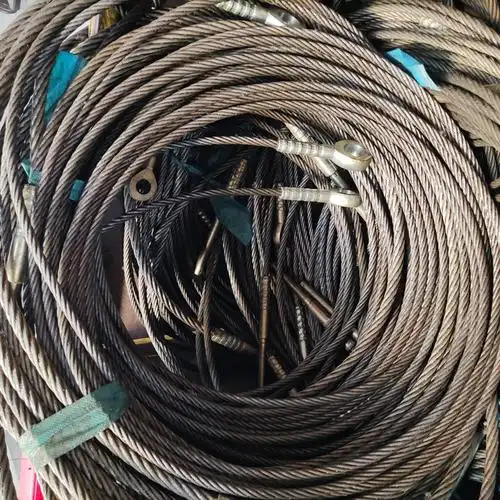 随车吊钢丝绳216吨吊车大臂出臂绳回臂绳规格齐全