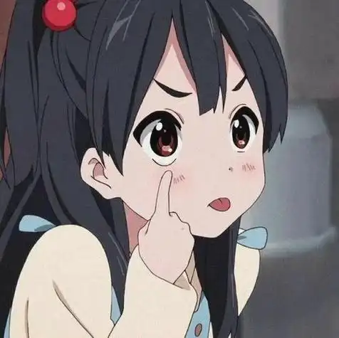 蠢萌蠢萌动漫女生头像