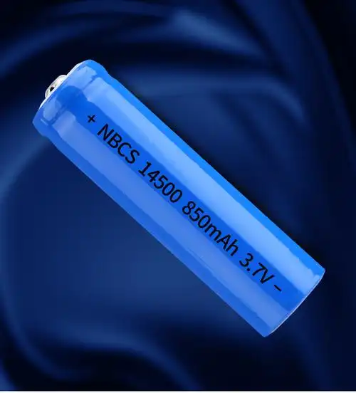 14500锂电池10440大容量五号七无线鼠标手电筒剃须刀37v可充电器1节