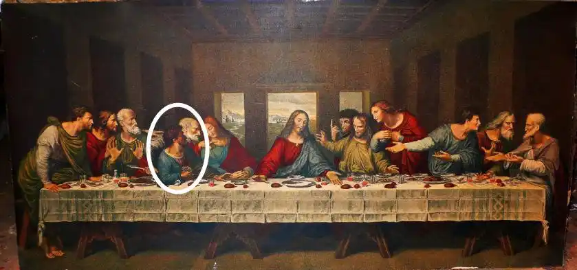 名画赏析丨《最后的晚餐》,世界名画背后的悲壮