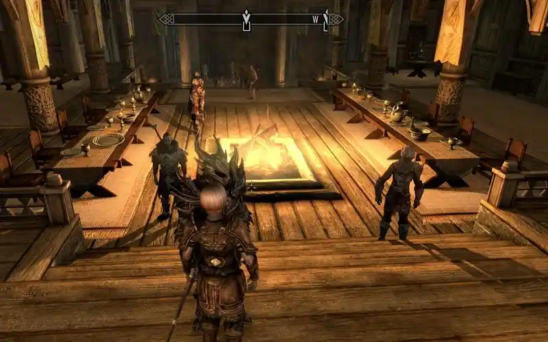 老滚5当你带着一群永久复活的死尸来到龙霄宫时