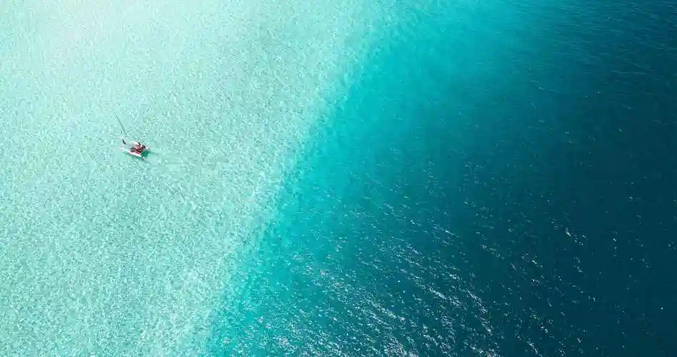 大海,夕阳,4096x2160,蓝色,壁纸蔚蓝的大海电脑壁纸,一望无际心旷神怡