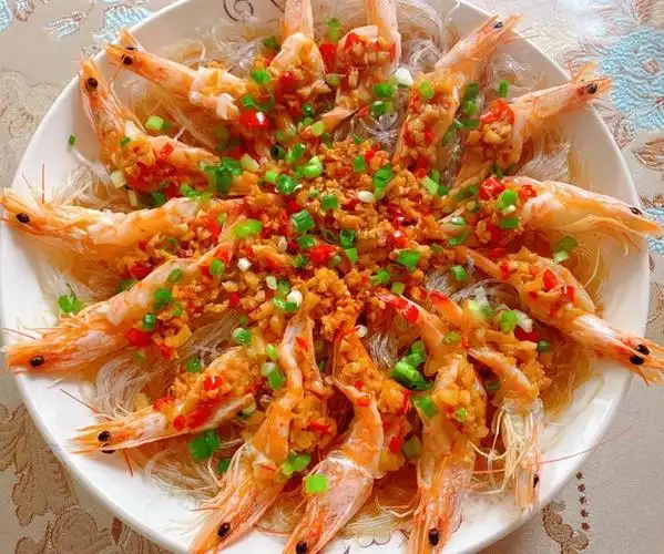 蒜蓉粉丝蒸虾