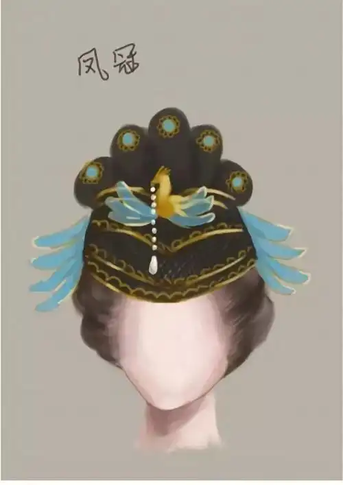 中,晚唐时期,妇女的发髻出现了多种新式样.