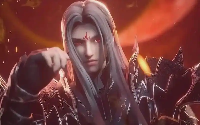 斗罗大陆,唐三海神造型曝光,发饰有点憨,白发修罗背影秒杀