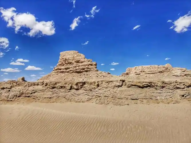 柴达木戈壁风光