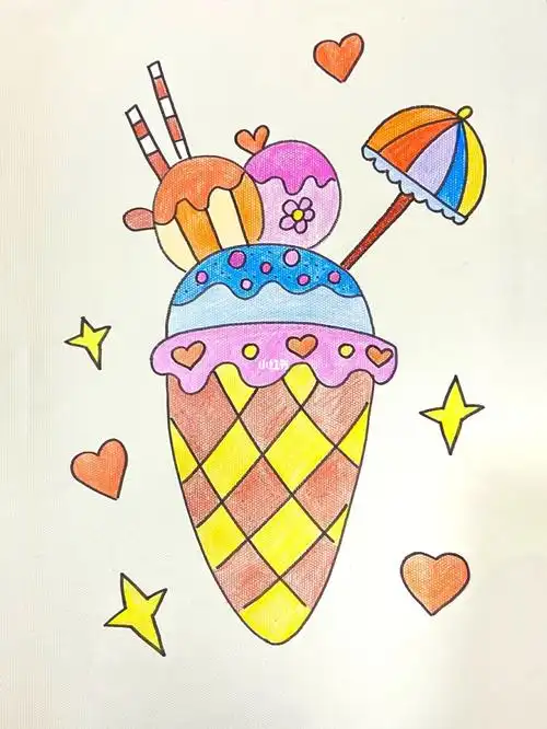 少儿卡通简笔画创意卡通