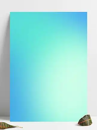 37228简约蓝绿色渐变背景3721869工作日常电脑桌面分区可爱治愈创意