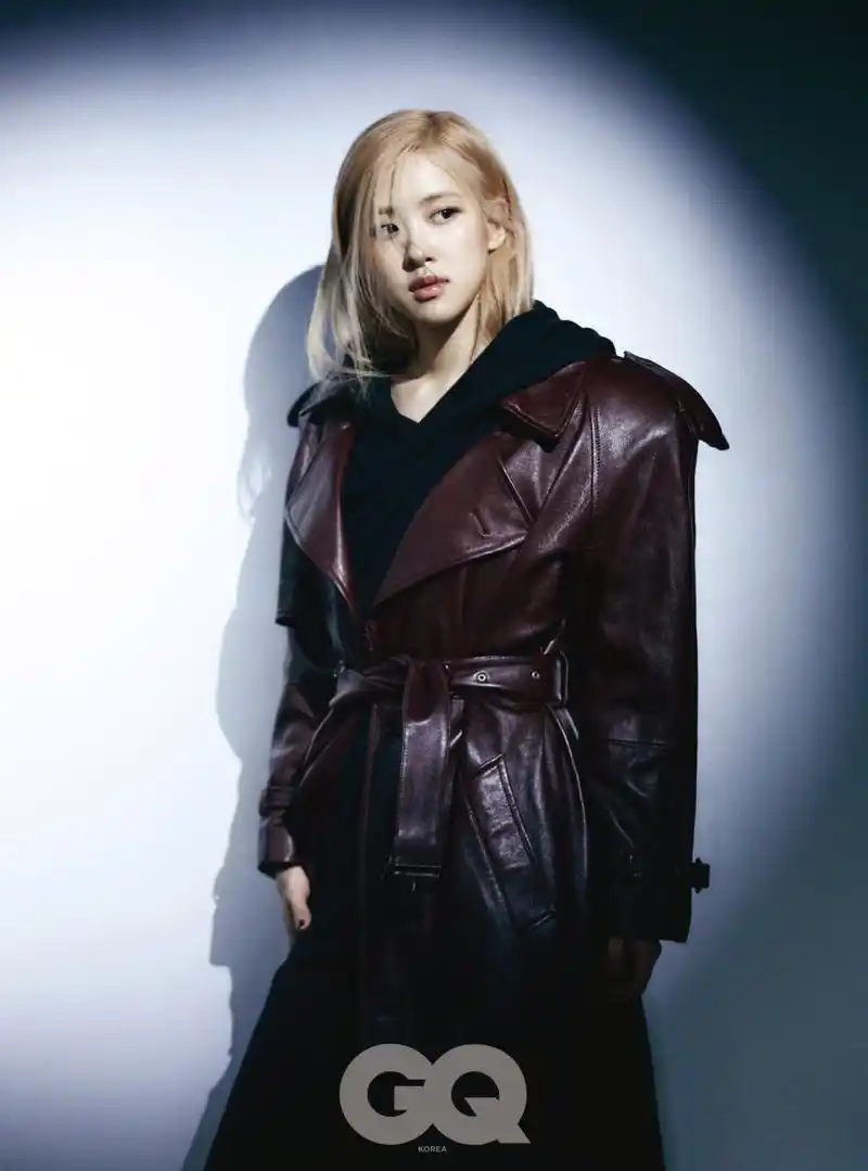 blackpink rose朴彩英拍摄韩国gq画报
