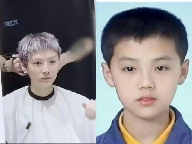 鹿晗2013年和2023年对比