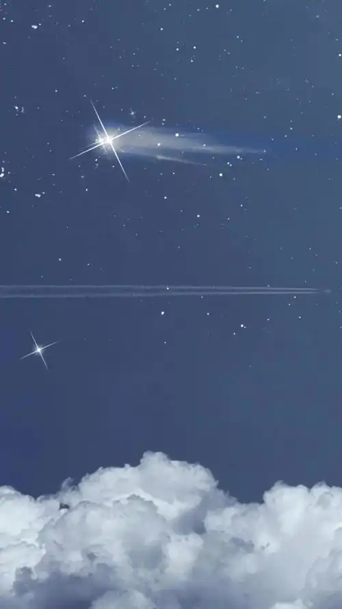 壁纸|深蓝色的情书