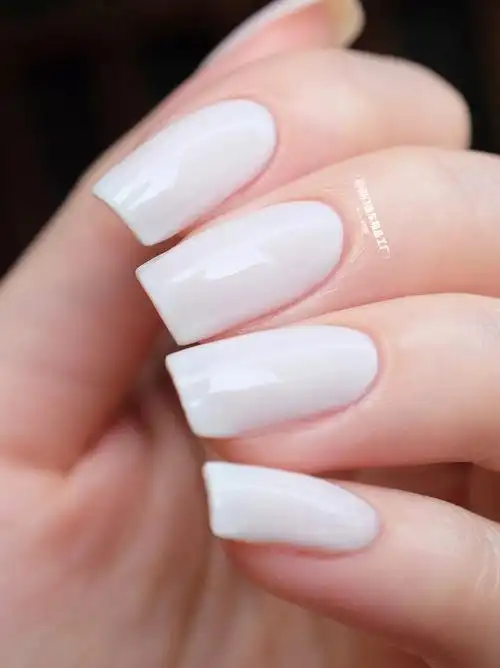63 marshmallow#白色指甲油