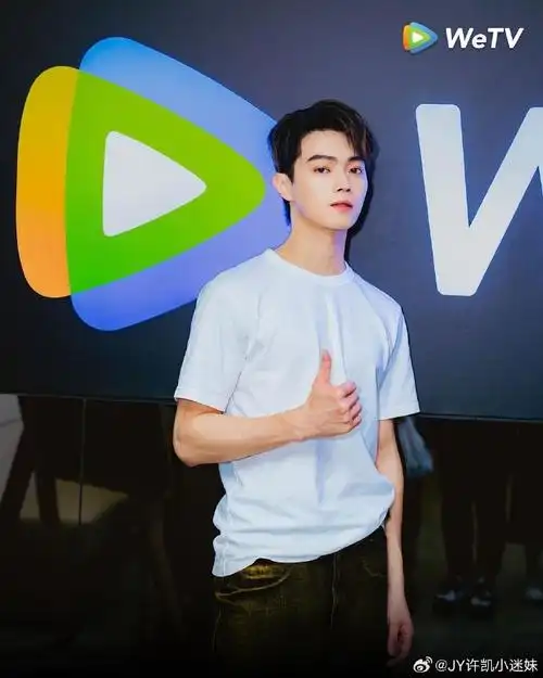 wetv全球代言人许凯#231209 wetv indonesia ins 更新又是一些没脊