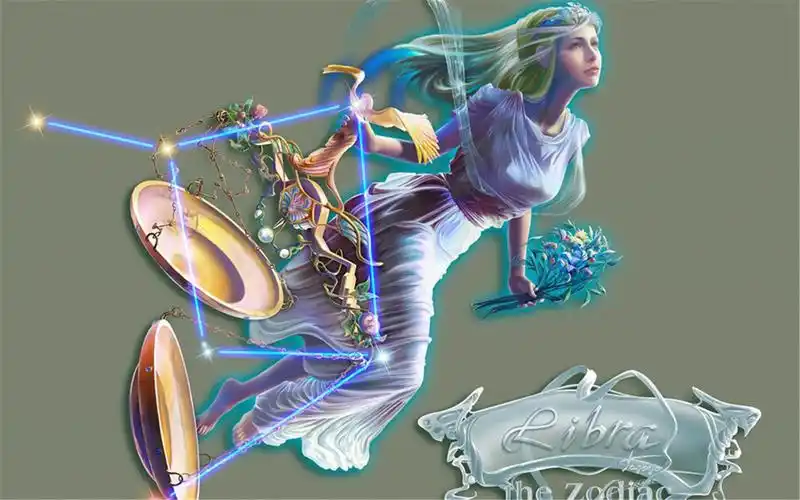 个性简约创意十二星座唯美卡通桌面壁纸第二辑