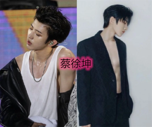 蔡徐坤的腹肌,易烊千玺的腹肌,看到罗志祥:不愧是练家子!_手机搜狐网