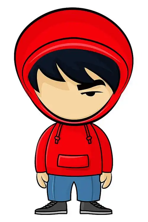 周杰伦专辑封面卡通化设计