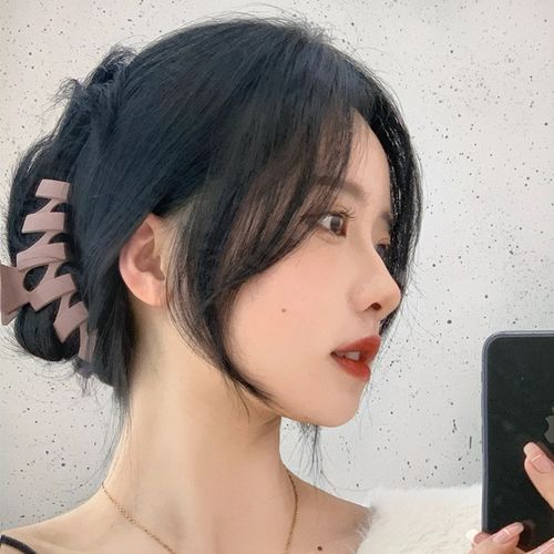 刘海假发造型真发八字自然前额两侧发际贴片刘海片