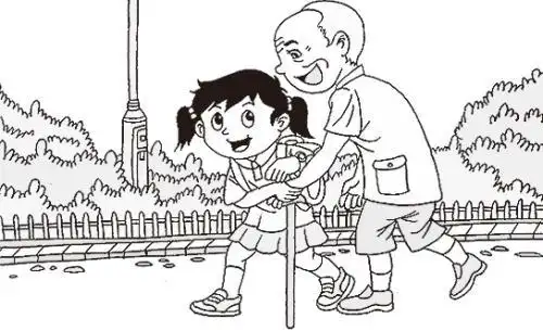 乐于助人的简笔画视频内容乐于助人的简笔画视频