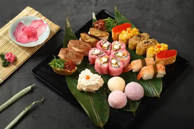 寿司菜品摄影拍照效果图_西安地区_道具_配件