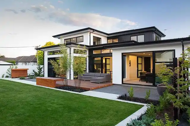 庭院设计:别墅花园就该有别墅的大气,简约的风格是必不可少的