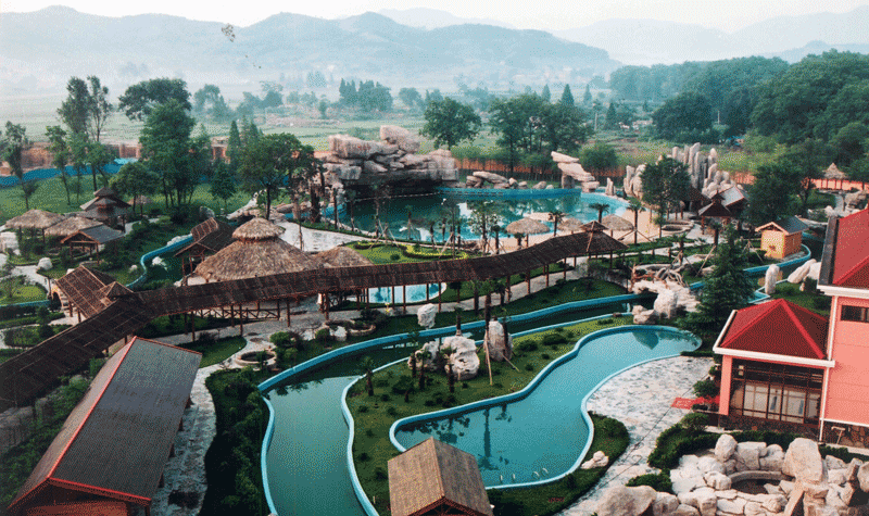 安徽金孔雀温泉度假村,位于著名的温泉之乡安徽庐江汤池
