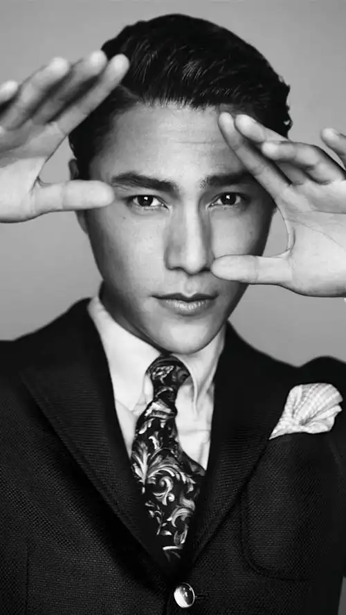 陈坤黑白质感个性写真