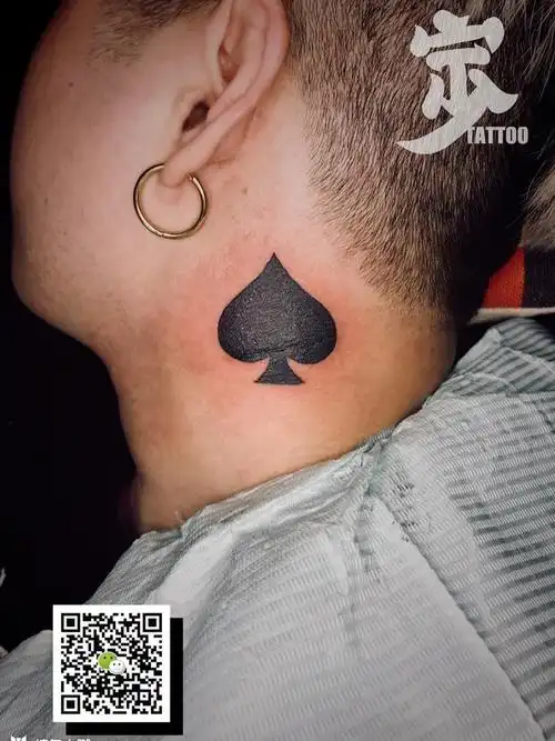 黑桃78_纹身图案手稿图片_宁少的纹身作品集