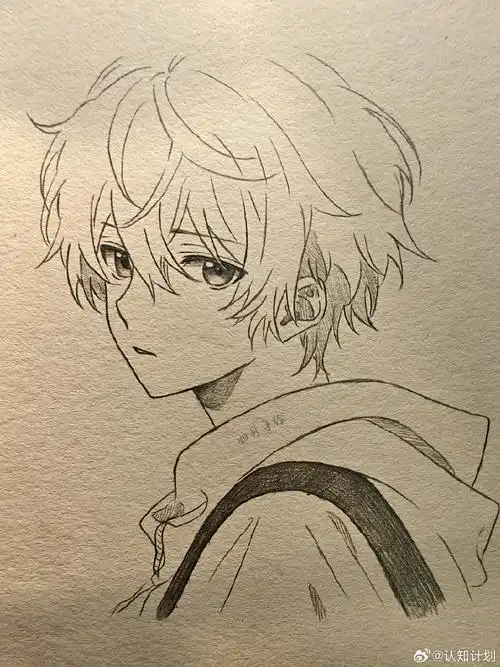 "从此我们跃入人海 各有各的风雨和灿烂"丨手绘动漫人物