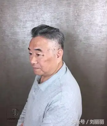 60岁大叔剪完头发帅出新高度只要心不老