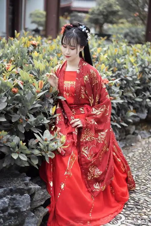 古装写真|清新漂亮的汉服美女,清新脱俗的小仙女下凡了