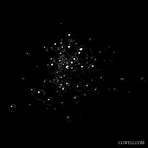 一些特效gif第三十三弹(粒子形态) - 手绘特效&动漫gif - cgwell cg