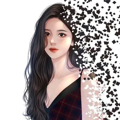 手绘一男一女成熟情头图片_情侣动漫头像_头像屋